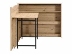 Hot Escritorio esquinero plegable mdf color natural - RELIMY Escritorio Rinconero|Escritorio Tradicional