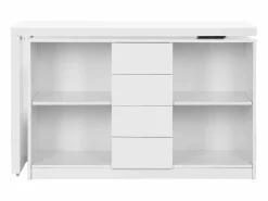 Best Escritorio extensible con tablero giratorio 360° en MDF lacado en - PAVELO Escritorio Rinconero|Escritorio Tradicional