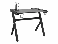 Best Escritorio gaming LED con forma de Y 90x60x75 cm Mesa Gaming