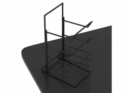 Outlet Clicnbuy Escritorio gaming LED con patas en forma Z 90x60x75 cm Negro