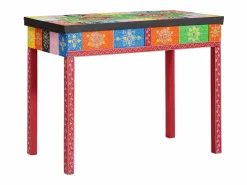 Best Escritorio Marrón 100 x 50 x 75 cm Madera maciza de Mango Escritorio Tradicional
