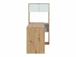 Best Calicosy Escritorio multiposición con biblioteca - L108 cm Beige