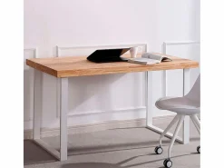 Online Escritorio Natural diseño nórdico Nordish/blanco 73x120x60 cm Adec Consola Escritorio
