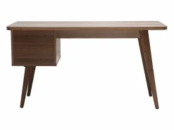 Best Escritorio nogal L140 cm FIFTIES Escritorio Tradicional