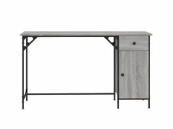 Best Escritorio ordenador madera ingeniería Sonoma 131x48x75 cm ES592213 Mesa De Ordenador