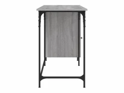 Clicnbuy Escritorio ordenador madera ingeniería Sonoma 131x48x75 cm