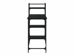 Sale Escritorio para ordenador con estantes 120x47x109 cm ES361302 Negro