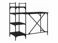 Sale Escritorio para ordenador con estantes 120x47x109 cm Mesa De Ordenador