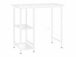 Clicnbuy Escritorio para ordenador de MDF y metal 80x40x72 cm