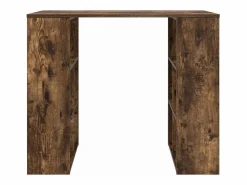 Clearance Clicnbuy Escritorio Roble ahumado 90 x 50 x 75 cm Madera contrachapada Marru00f3n