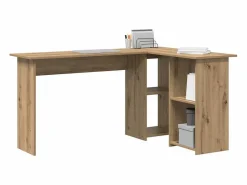 Clicnbuy Escritorio Roble artisan 142 x 102 x 73 cm Madera contrachapada