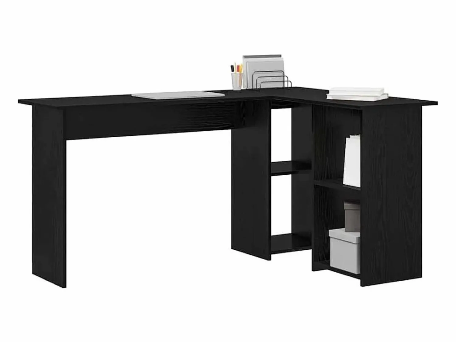 Clicnbuy Escritorio Roble 142 x 102 x 73 cm Madera contrachapada