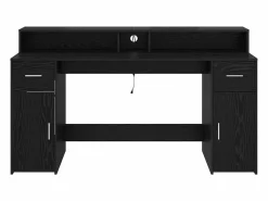 vidaxl Escritorio Roble 160 x 55 x 91 cm Madera contrachapada