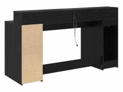 vidaxl Escritorio Roble 160 x 55 x 91 cm Madera contrachapada