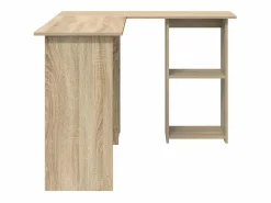 Clicnbuy Escritorio Roble Sonoma 142 x 102 x 73 cm Madera contrachapada