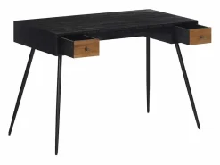Escritorio 117x56,5x75 cm teca maciza recuperada