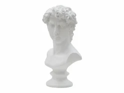 Clearance Escultura clásica decorativa de medio busto en poliresina h34cm Man Estatua