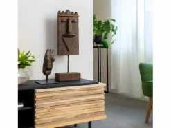 Outlet Escultura de madera y metal Léonie de - Estatua