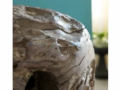 Sale Escultura de madera y metal Fannie - Elegancia y sofisticación para tu interior Estatua