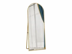 Discount Espejo arqueado de cuerpo entero - 53 x 162 cm Espejo de pie arqueado grande de cuerpo entero - Espejo de tocador para sala de estar, Espejo