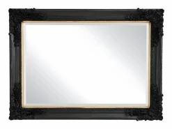 OZAIA Espejo biselado con marco ATALAYA - madera de eucalipto - 79 x 109 cm -