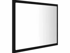 New Espejo de baño acrílico brillo 60x8,5x37 cm ES999845 Accesorios De Cuarto De Baño|Espejo De Cuarto De Baño