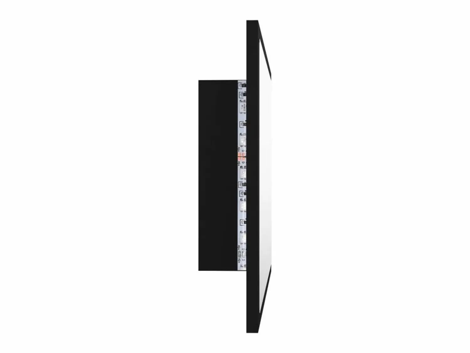 New Espejo de baño acrílico brillo 60x8,5x37 cm ES999845 Accesorios De Cuarto De Baño|Espejo De Cuarto De Baño