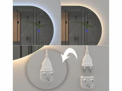 Vicco Espejo de baño 110x3x50