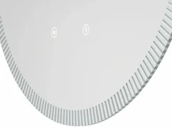 OZAIA Espejo de baño circular iluminado antivaho - D60 cm - VERECIO