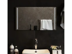 New Espejo de baño con LED 70x40 cm ES872871 Transparente