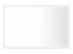 Online Espejo de baño LED acrílico 60x8,5x37 cm ES701289 Blanco