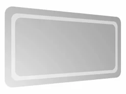 Online Espejo de baño LED 50x100 cm Transparente