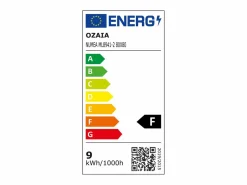 OZAIA Espejo de baño luminoso redondo con LEDs - Ancho 80 x Alt. 80 cm - NUMEA