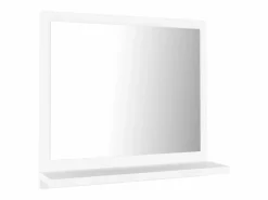 Sale Espejo de baño madera contrachapada 40x10,5x37 cm Estantería Sobre Inodoro