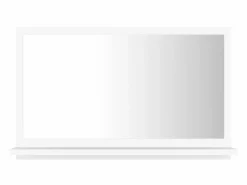 Discount Espejo de baño madera contrachapada 60x10,5x37 cm ES209204 Blanco