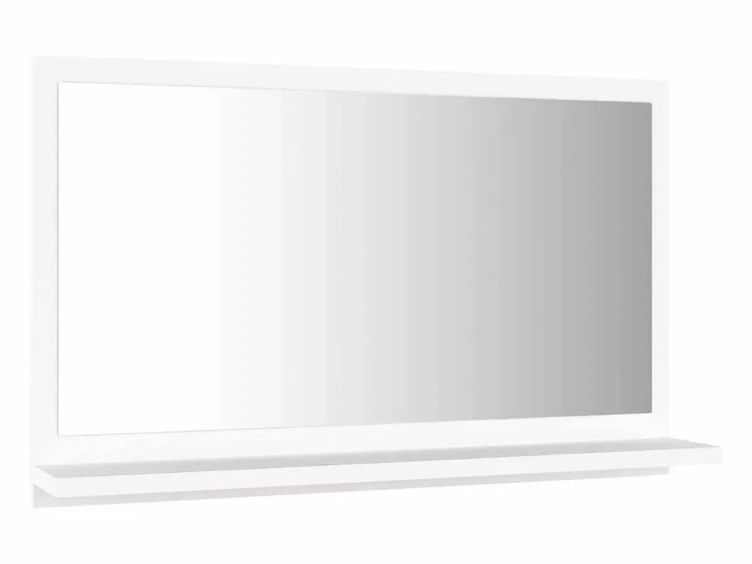 Discount Espejo de baño madera contrachapada 60x10,5x37 cm ES209204 Blanco