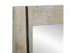 Espejo de baño Marrón, plata 50 x 70 x 30 cm