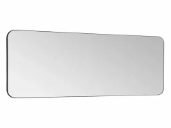 Discount OZAIA Espejo de baño rectangular con borde 140x50 cm DEMETRIA Negro