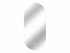 Discount Hauss Spole Espejo de baño táctil LED con función antivaho, 60x120 cm, cristal Plateado