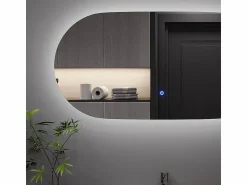 Hot Vicco Espejo de baño vidrio 100x50x2.8 miral Transparente