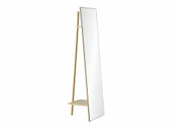 Outlet Espejo de madera perchero L45 x H160 cm LIAM Burro Para Ropa
