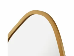 Hot Helloshop26 Espejo de pared asimétrico 80 x 58 cm dorado 03_0007903 Amarillo