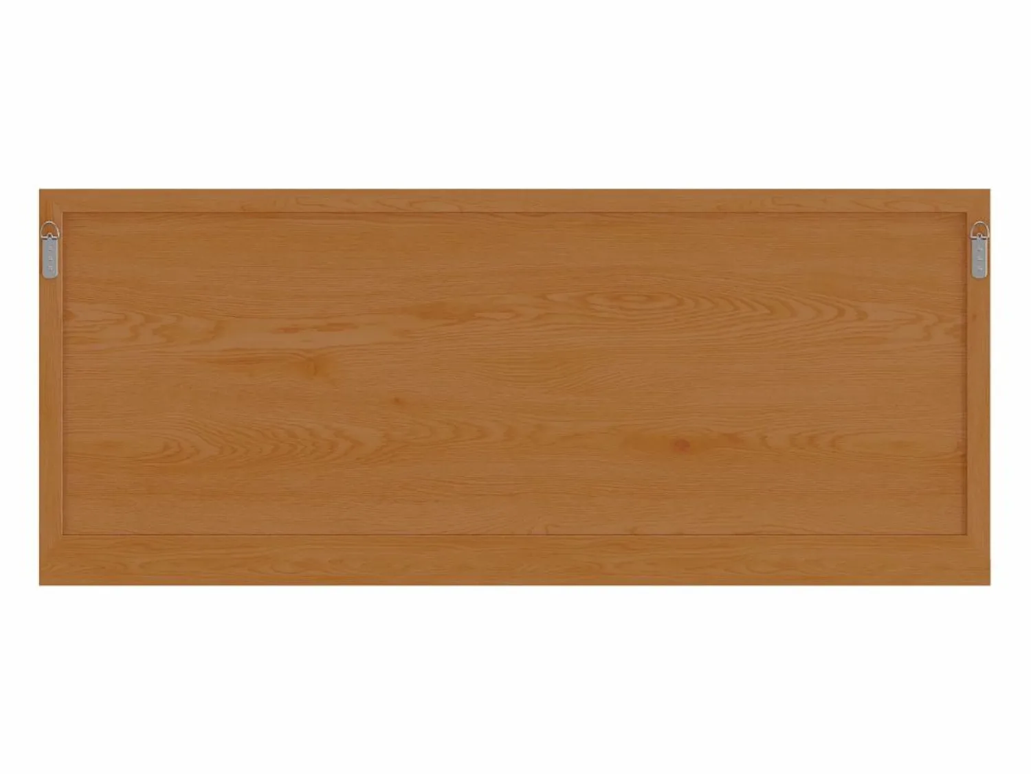 Online OZAIA Espejo de pared con estante de madera de roble , L. 120 x A. 50 cm, Natural, JIAO Color natural oscuro