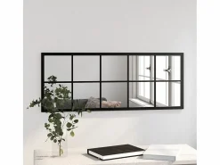 Online Espejo de pared metal 100x40 cm ES146676 Espejo De Pared|Espejo