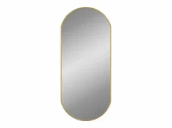 Espejo de pared ovalado 80x35 cm ES311748 Dorado