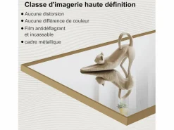 Espejo de pie rectangular 164×54 cm con marco – Diseño minimalista y moderno