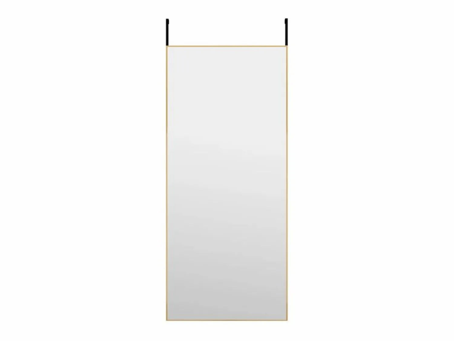 Hot Espejo de puerta 40x100 cm Cristal y aluminio Accesorios De Cuarto De Baño|Espejo De Cuarto De Baño
