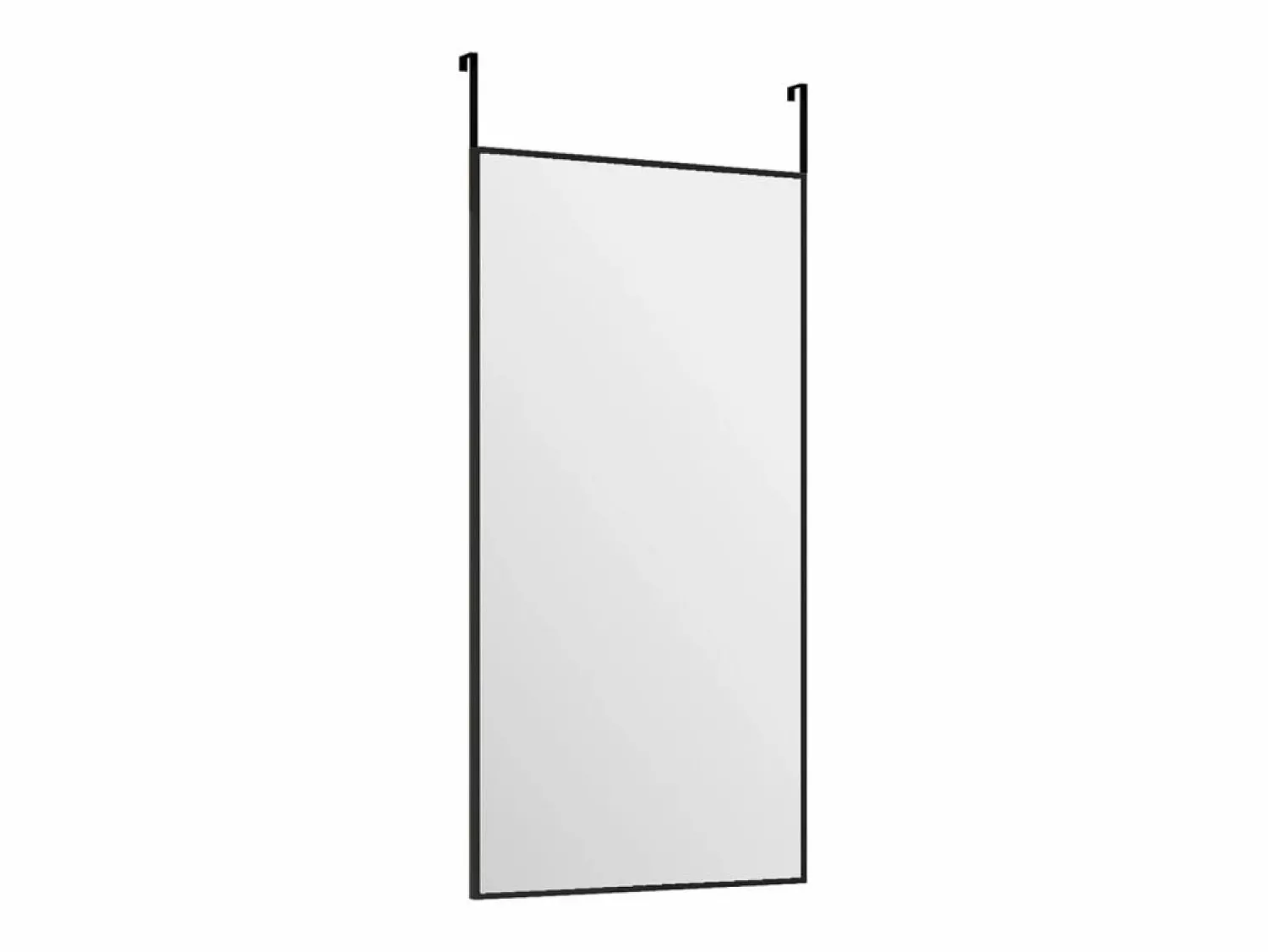 Hot Espejo de puerta 30x60 cm Cristal y aluminio Accesorios De Cuarto De Baño|Espejo De Cuarto De Baño