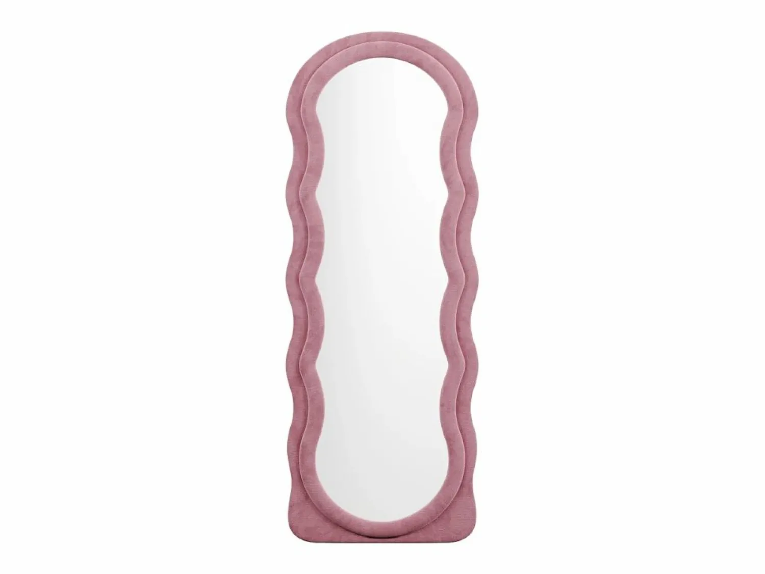 Online OZAIA Espejo de terciopelo - L. 65 x Alt. 170 cm - - AYANI Rosa