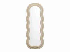 Best OZAIA Espejo de terciopelo, An. 60 x Al. 160 cm, , LINOA Beige